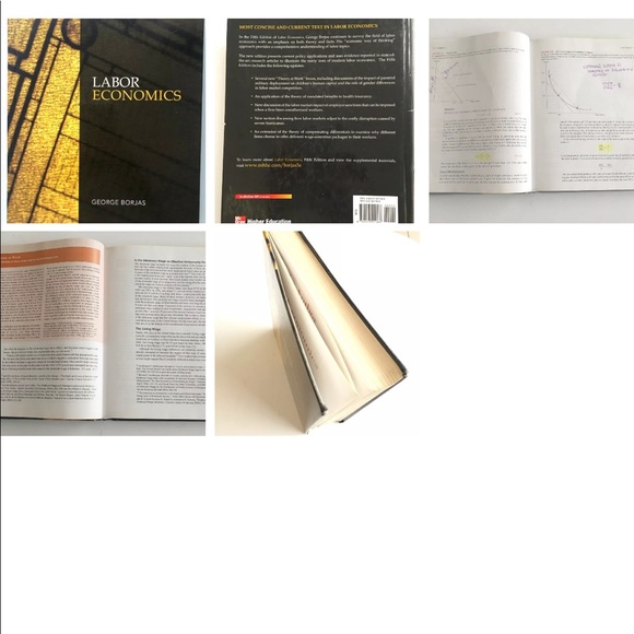 Labor Economics by George J. Borjas, 5th Ed. EUC - Picture 1 of 1